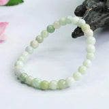 Natural Myanmar Jadeite Bracelet Men Women Healing Gemstone Fine Jewelry