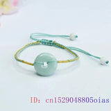 Burmese Jade Donut Bracelet Natural Gemstone Jewelry