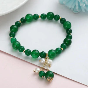 Jade Bracelets Natural Stone Men Jadeite Jewelry Accessories Talismans
