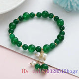 Jade Bracelets Natural Stone Men Jadeite Jewelry Accessories Talismans