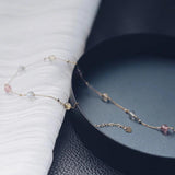 925 Silver Crystal Gemstone Bracelet for Women