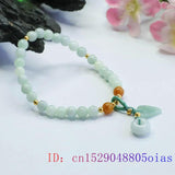 Burmese Jade Donut Bracelets Women Bangle Charms Gift Gemstone