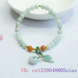 Burmese Jade Donut Bracelets Women Bangle Charms Gift Gemstone