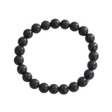 High Shungite Stone Bracelet Elastic Women Men Charm Jewelry