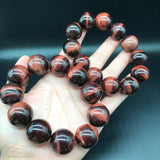 8-20mm Tiger's Eye Stone Bracelet Healing Gemstone Jewelry