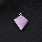 3Pcs Gem Stone Charms for DIY Necklace Earring Making