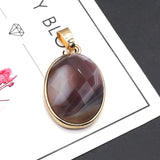 Amethyst Rose Quartz Pendant for DIY Crafts 20x32mm