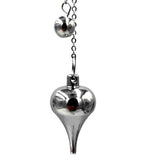 Stainless Steel Healing Pendant Hexagonal Pendulum Chain Amulet