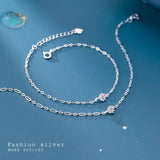Minimalist Silver 925 Bracelet for Women