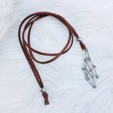Crystal Stones Necklace Holder Chain Wire Cage Gem Stone Keeper Pendant Holder