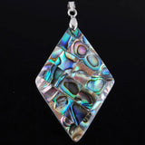 Natural Zelanian Abalone Shell Gem Stone Bead Pendant Jewelry