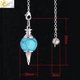 CSJA Shuttle Pendulum for Dowsing Radiesthesia Divination