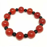Round Agate Bracelet Red Beads Natural Collection Amulet Jade Jewelry