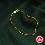 925 Silver Beads Ball Bracelet for Women