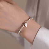 925 Silver Luck Pendant Bracelets for Women