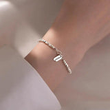 925 Silver Luck Pendant Bracelets for Women