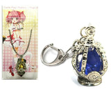 Madoka Magica Necklace Keychain Cosplay Soul Gem Jewelry