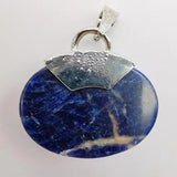 Brazilian Sodalite Stone Bead GEM Pendant Jewelry S627