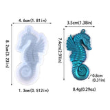 Christmas Seahorse Ornaments Silicone Mold for DIY Crafts