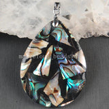New Zealand Abalone Shell Water Drop Pendant Bead
