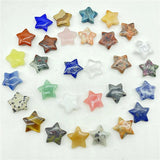 Quartz Crystal Pentagram Five Pointed Star Shape 12Pcs