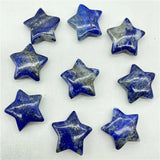 Quartz Crystal Pentagram Five Pointed Star Shape 12Pcs
