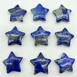 Quartz Crystal Pentagram Five Pointed Star Shape 12Pcs