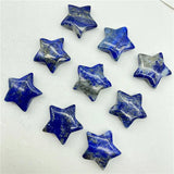 Quartz Crystal Pentagram Five Pointed Star Shape 12Pcs