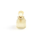 Citrine Reiki Healing Crystal Perfume Bottle Pendant 33x17mm