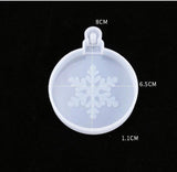 Crystal Snowflake Silicone Mold DIY Craft Ornament Making Tool