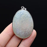 Agate Gemstone Dragon Pattern Pendant Charms for Jewelry Making