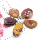 5PC Natural Stone Pendant Crystals for Jewelry Making