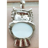 Abalone Shell Seahorse Pendant Bead WFH979