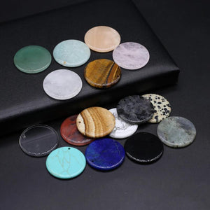 5Pcs Natural Stone Pendants for Jewelry Making Diy Necklace Crafts