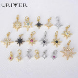 Zircon Star Pendants for Women Diy Jewelry Accessories