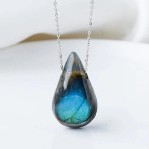 Moonstone Choker Pendant Necklace Moonstone Jewelry Gift