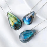 Moonstone Choker Pendant Necklace Moonstone Jewelry Gift