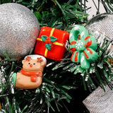 Christmas Resin DIY Decor Crafts Gingerbread Man Snowman Trees Deer Hairpins