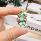 Christmas Resin DIY Decor Crafts Gingerbread Man Snowman Trees Deer Hairpins