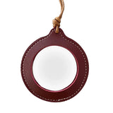 Vintage Leather Strap Mini Magnifying Glass Pendant
