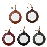 Vintage Leather Strap Mini Magnifying Glass Pendant
