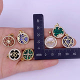 Lapis Lazuli Necklace Pendant Star Of David