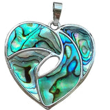 Abalone Maple Leaf Pendant Bead WFH891