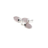 Natural Stone Sliver Plated Pendulum Amethysts Crystal for Jewelry Making