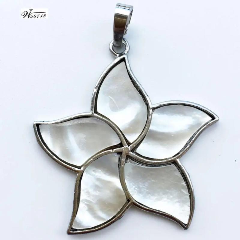 Abalone Shell Pendant Bead for Jewelry, 1pcs