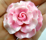 Quartz Crystal Cinnabar Flower Pendant for DIY Jewelry Making