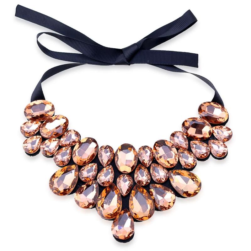 Crystal Pendant Necklace for Women Chokers Necklaces Bijoux