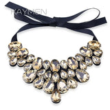 Crystal Pendant Necklace for Women Chokers Necklaces Bijoux