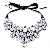 Crystal Pendant Necklace for Women Chokers Necklaces Bijoux