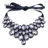 Crystal Pendant Necklace for Women Chokers Necklaces Bijoux